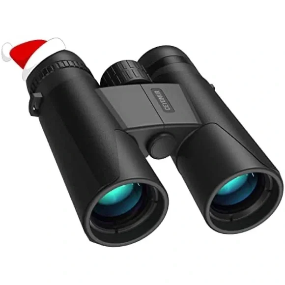10x42 HD Compact Binoculars with Large View Clear Low Light Vision Waterproof - Picture 1 of 6